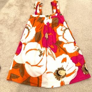 100% cotton floral design summery dress Prototype